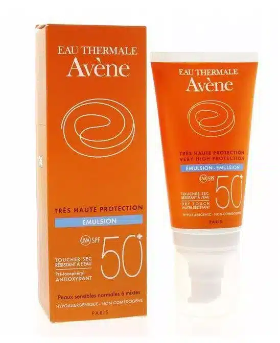 كريم +Avene Hydrating Sunscreen Lotion SPF 50
