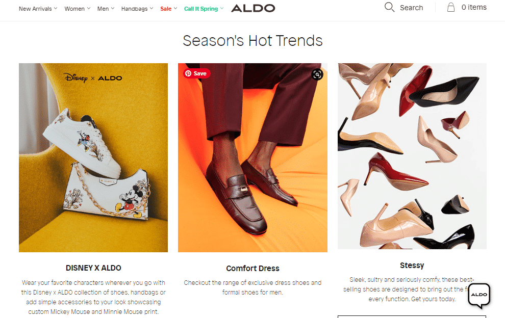 Aldo discount codes & coupons